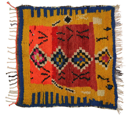 3 x 3 Vintage Moroccan Rug 20514
