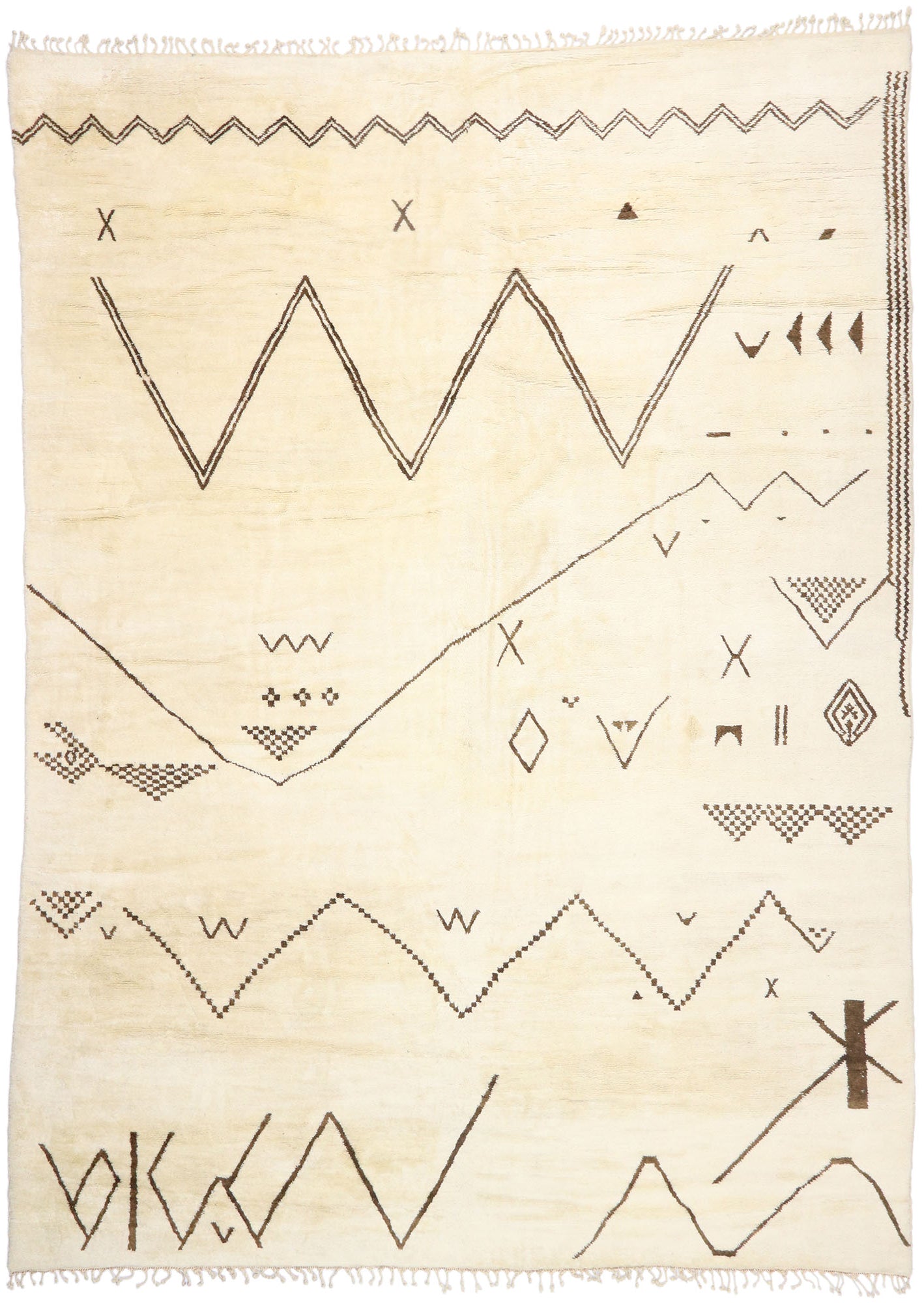 14 x 18 Contemporary Moroccan Rug 20517