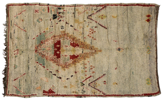 6 x 9 Vintage Moroccan Rug 20521