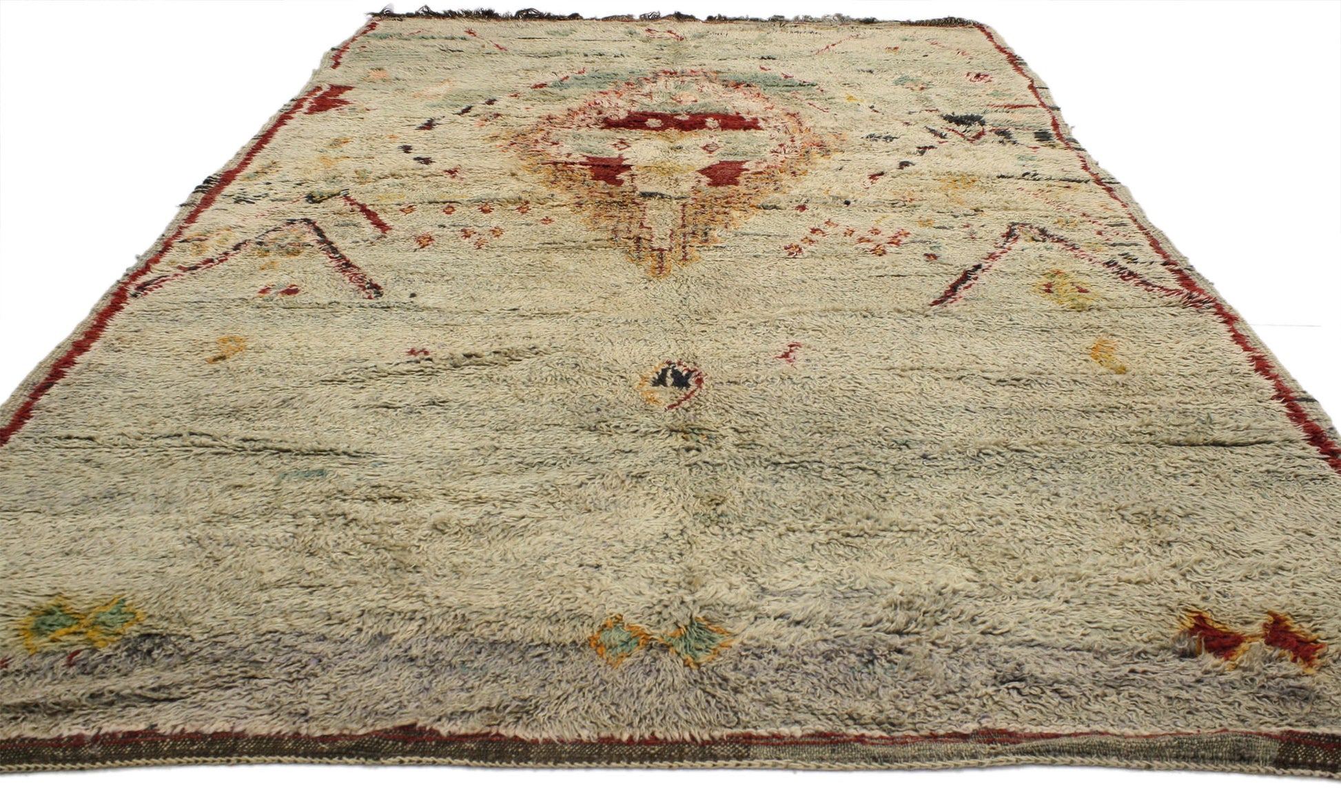 6 x 9 Vintage Moroccan Rug 20521