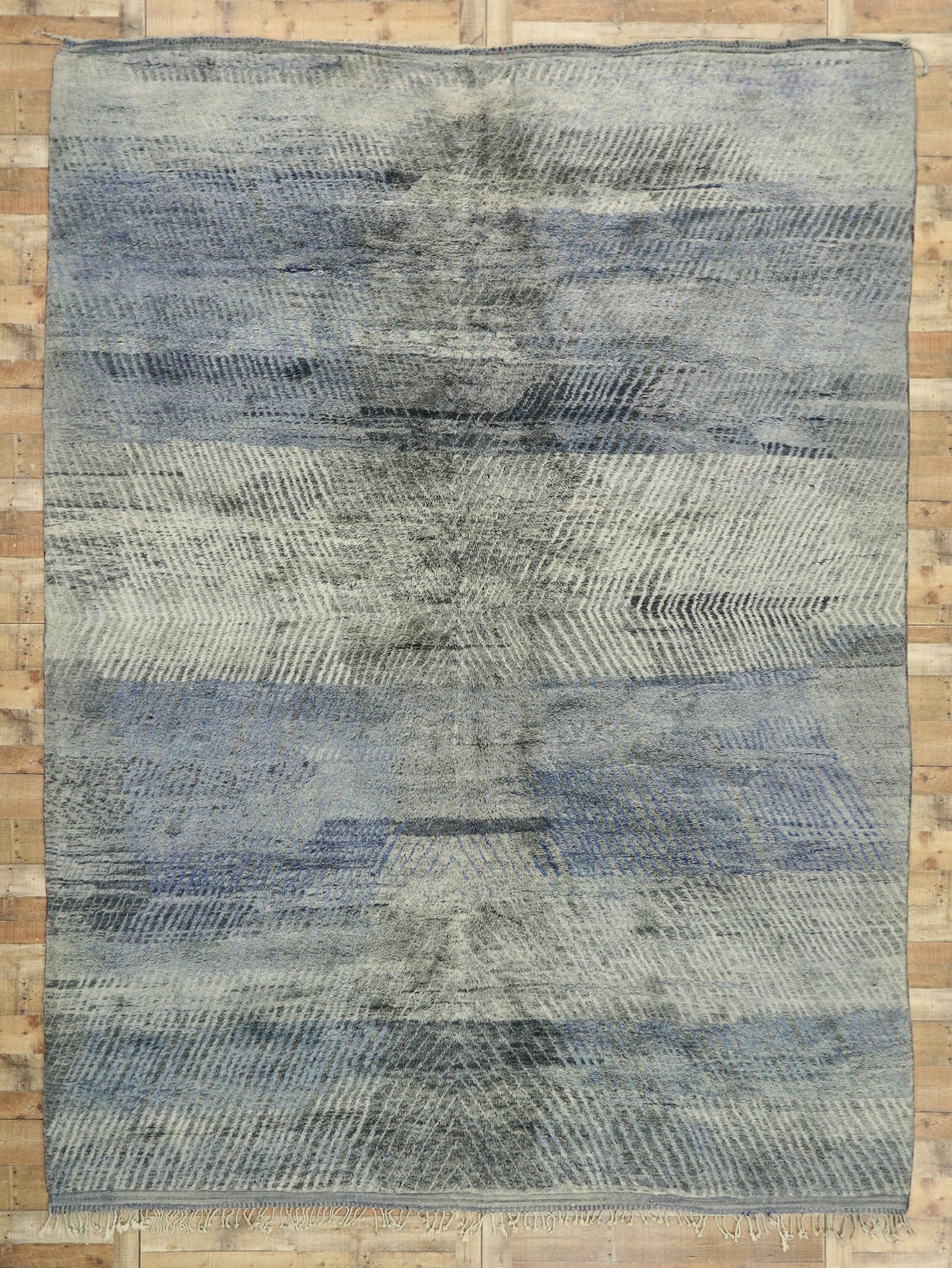 10 x 13 Contemporary Moroccan Rug 20523