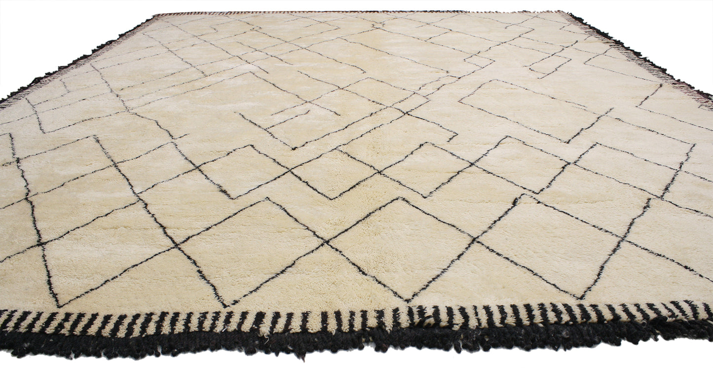 13 x 14 Large Moroccan Area Rug 20527
