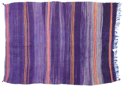 6 x 8 Vintage Striped Kilim Rug 20541