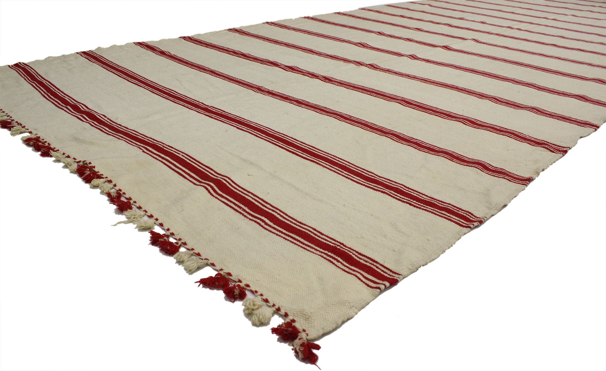 7 x 18 Vintage Moroccan Kilim Rug 20563