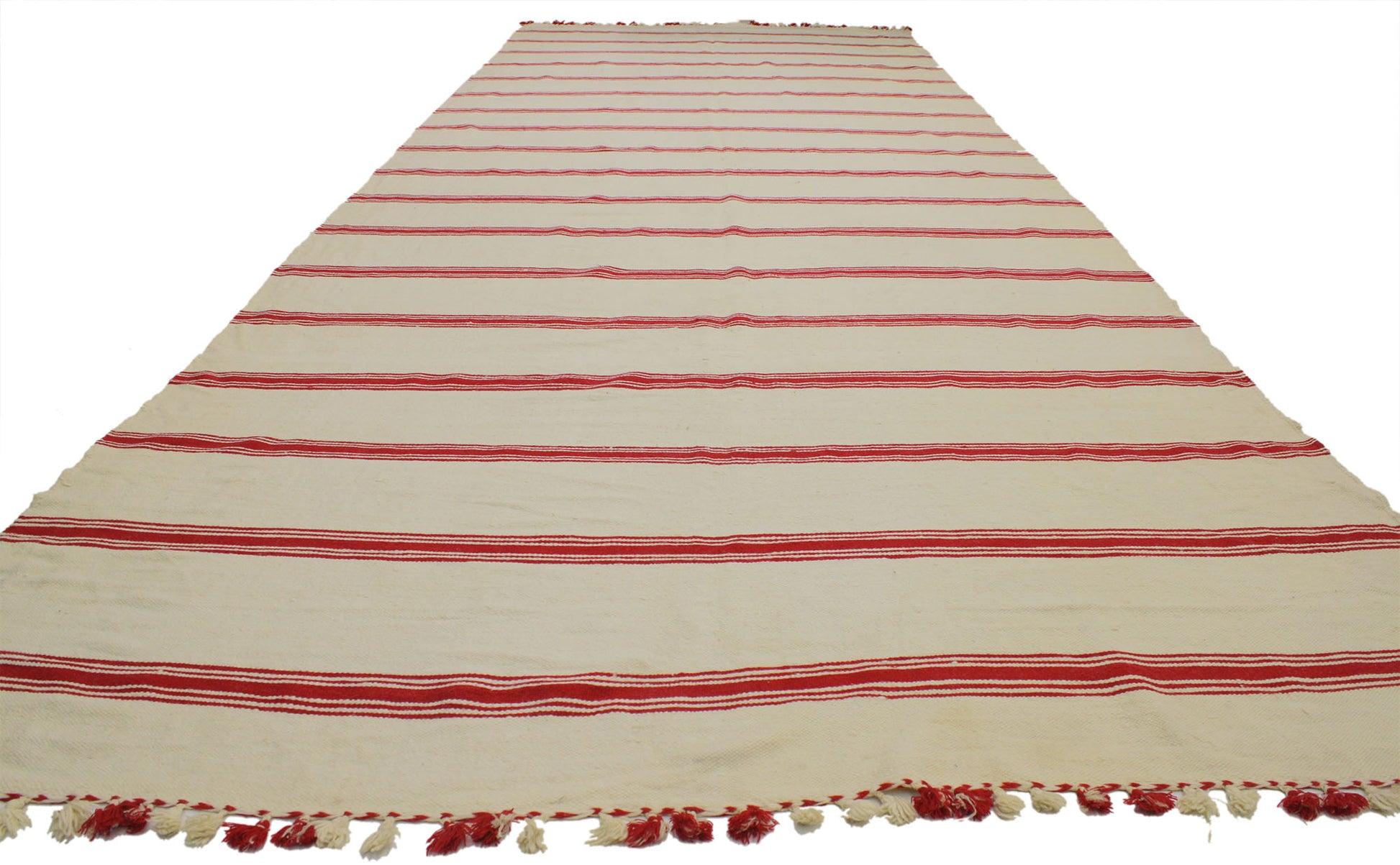 7 x 18 Vintage Moroccan Kilim Rug 20563