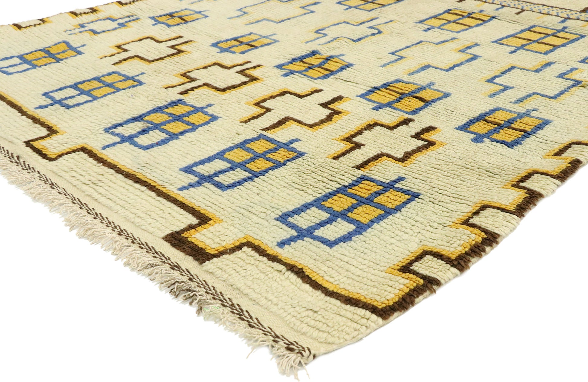 5 x 11 Vintage Moroccan Azilal Rug 20568