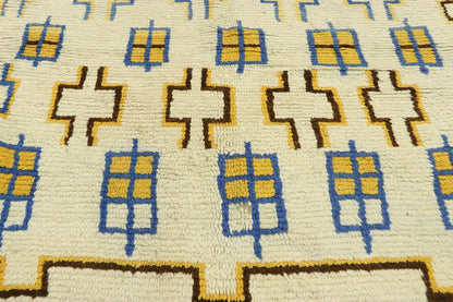 5 x 11 Vintage Moroccan Azilal Rug 20568
