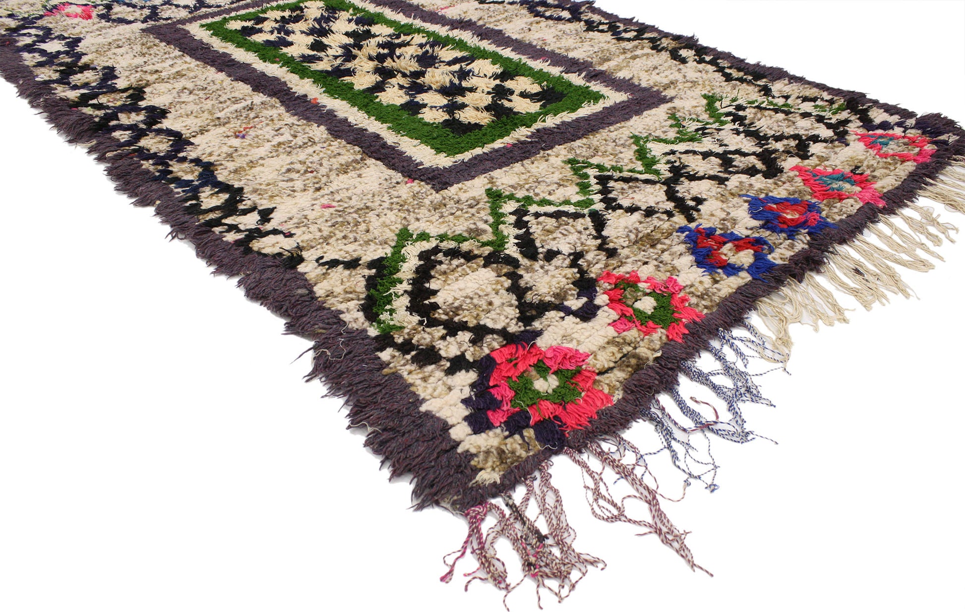 4 x 6 Vintage Moroccan Rug 20569