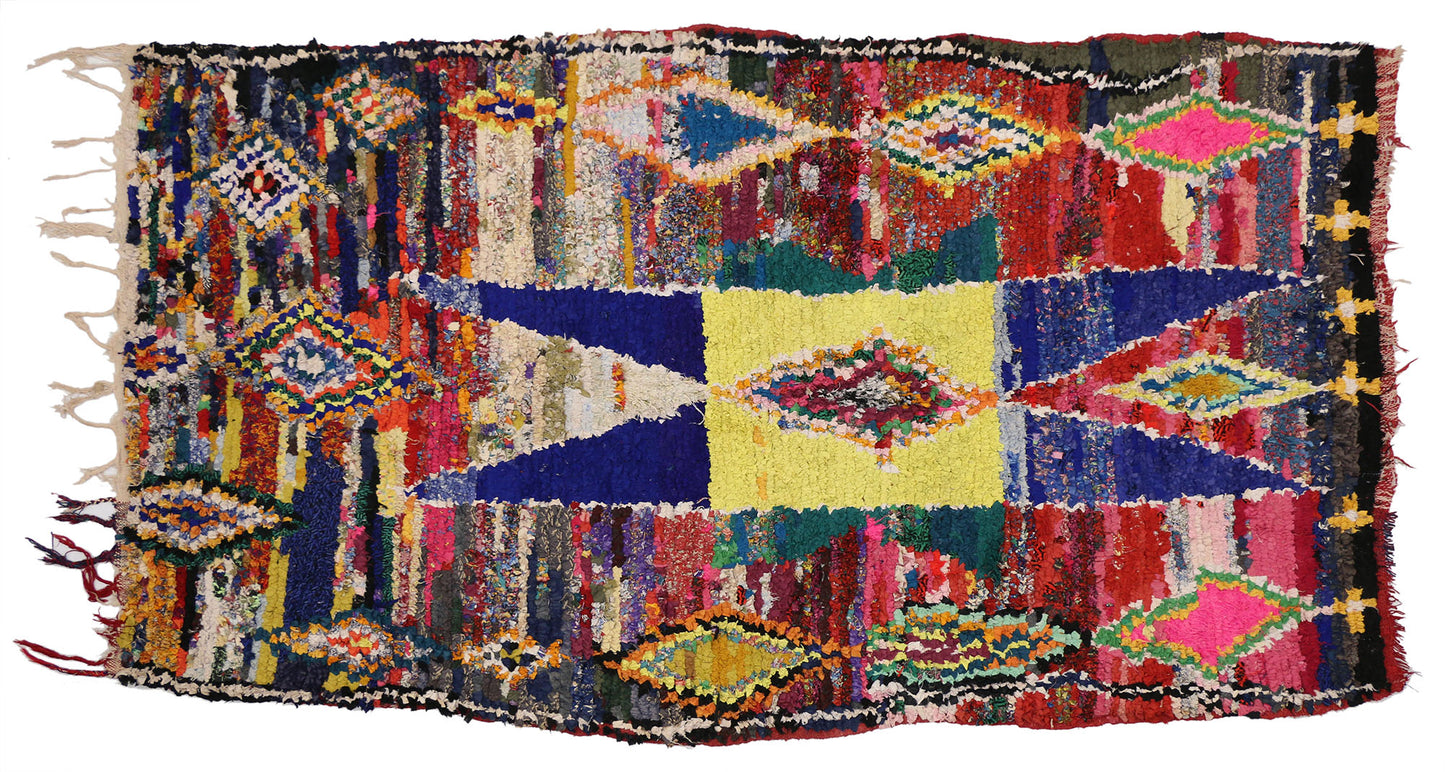 6 x 9 Vintage Moroccan Rug 20570