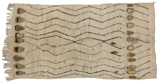 4 x 8 Vintage Moroccan Rug 20571