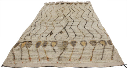 4 x 8 Vintage Moroccan Rug 20571