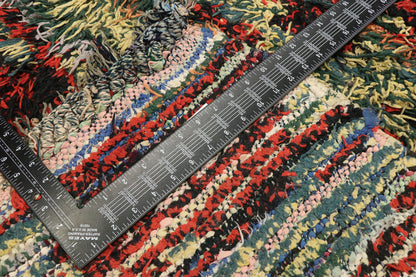 5 x 9 Vintage Boujad Moroccan Rag Rug 20573