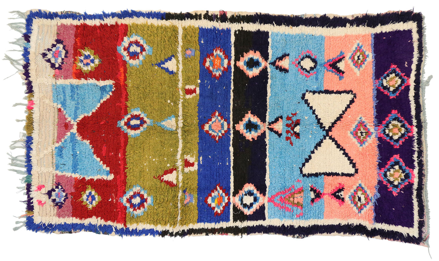 4 x 6 Vintage Moroccan Rug 20575