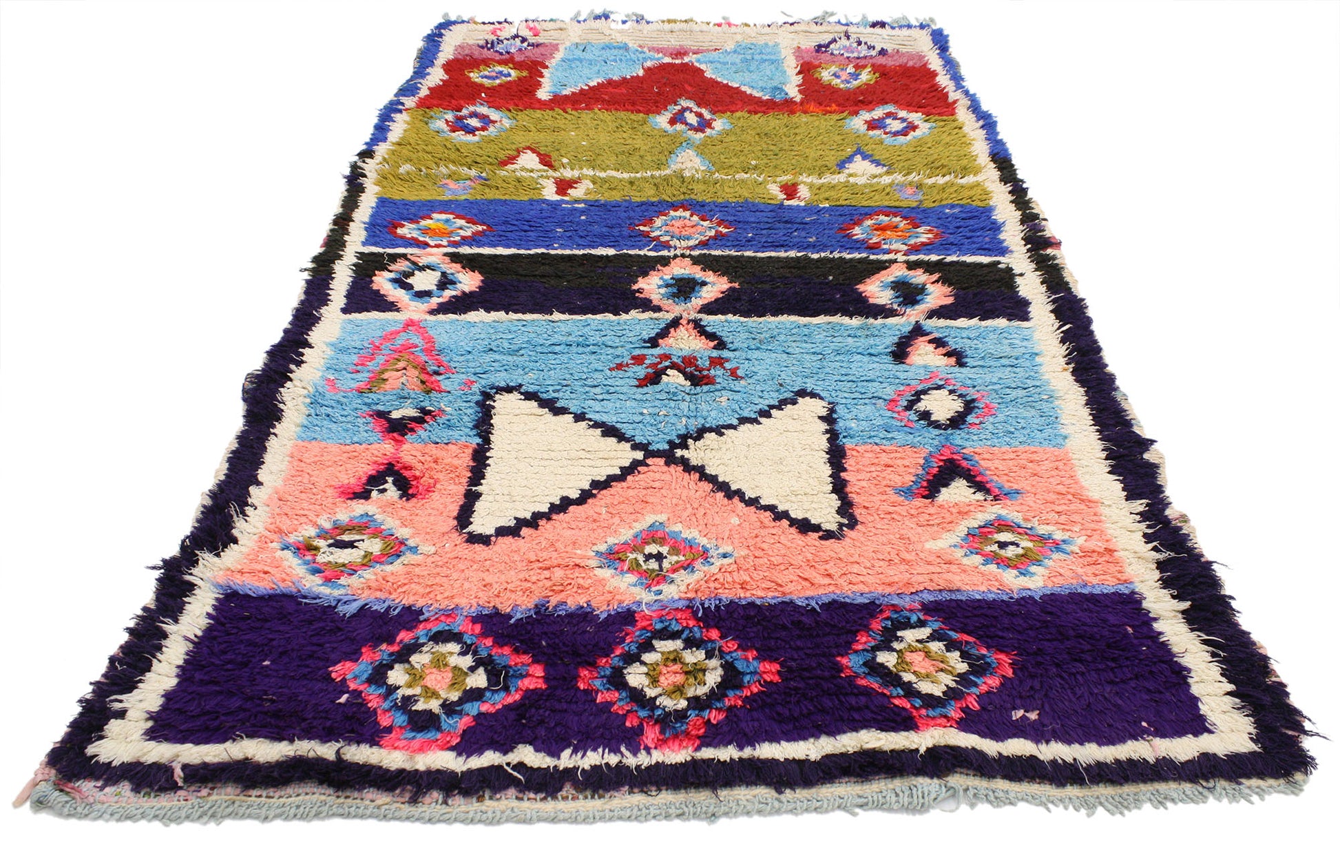 4 x 6 Vintage Moroccan Rug 20575