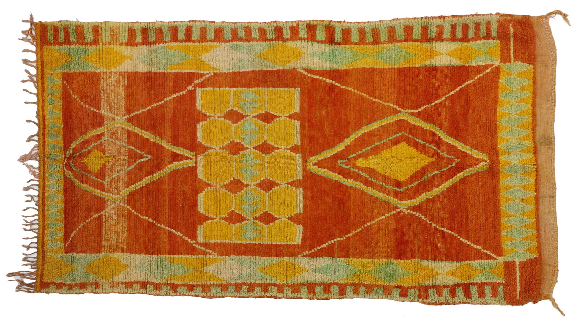4 x 7 Vintage Moroccan Rug 20580