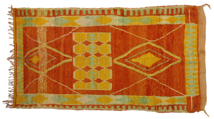 4 x 7 Vintage Moroccan Rug 20580