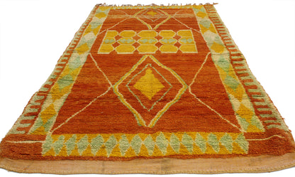 4 x 7 Vintage Moroccan Rug 20580