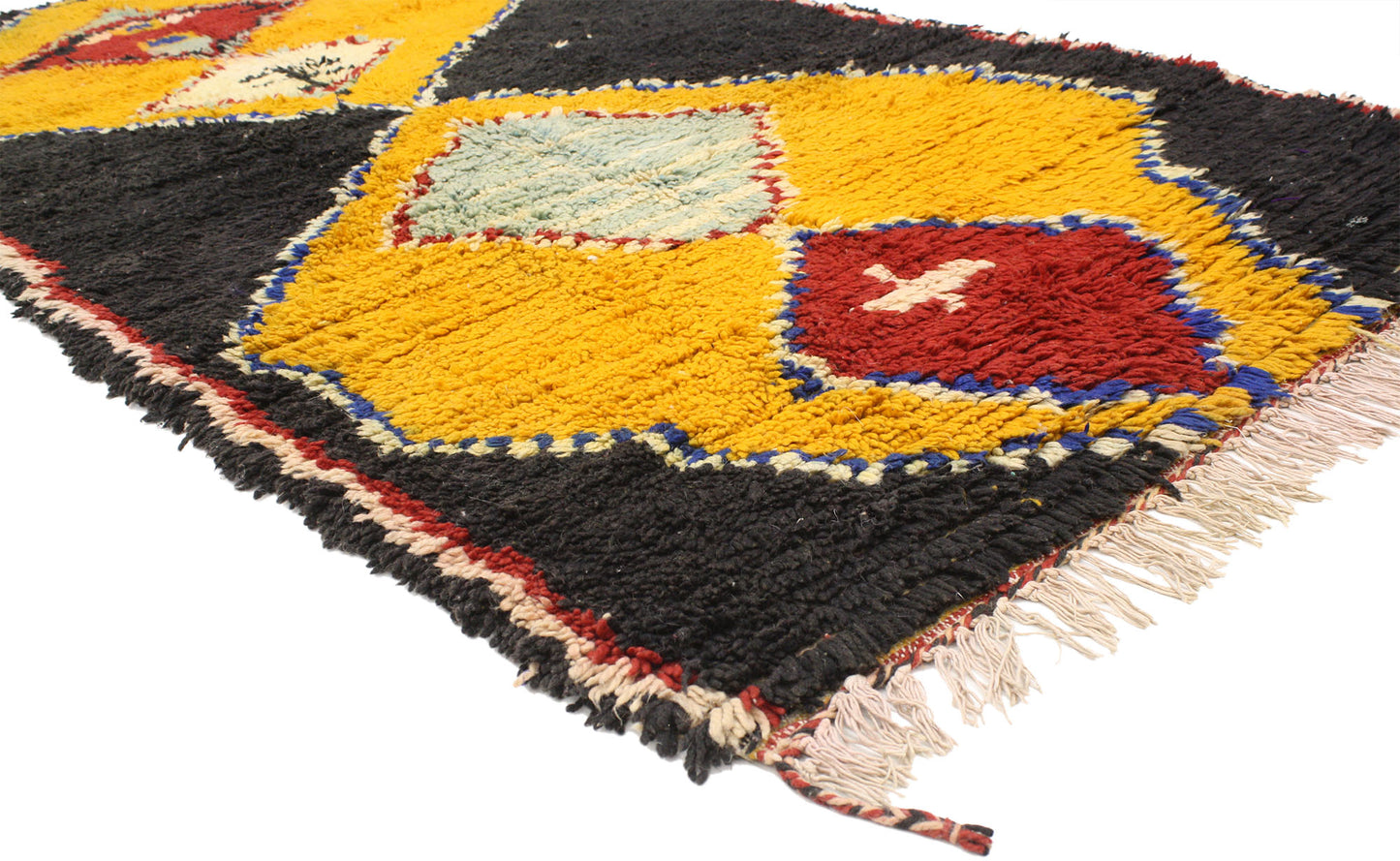 4 x 8 Vintage Moroccan Rug 20583