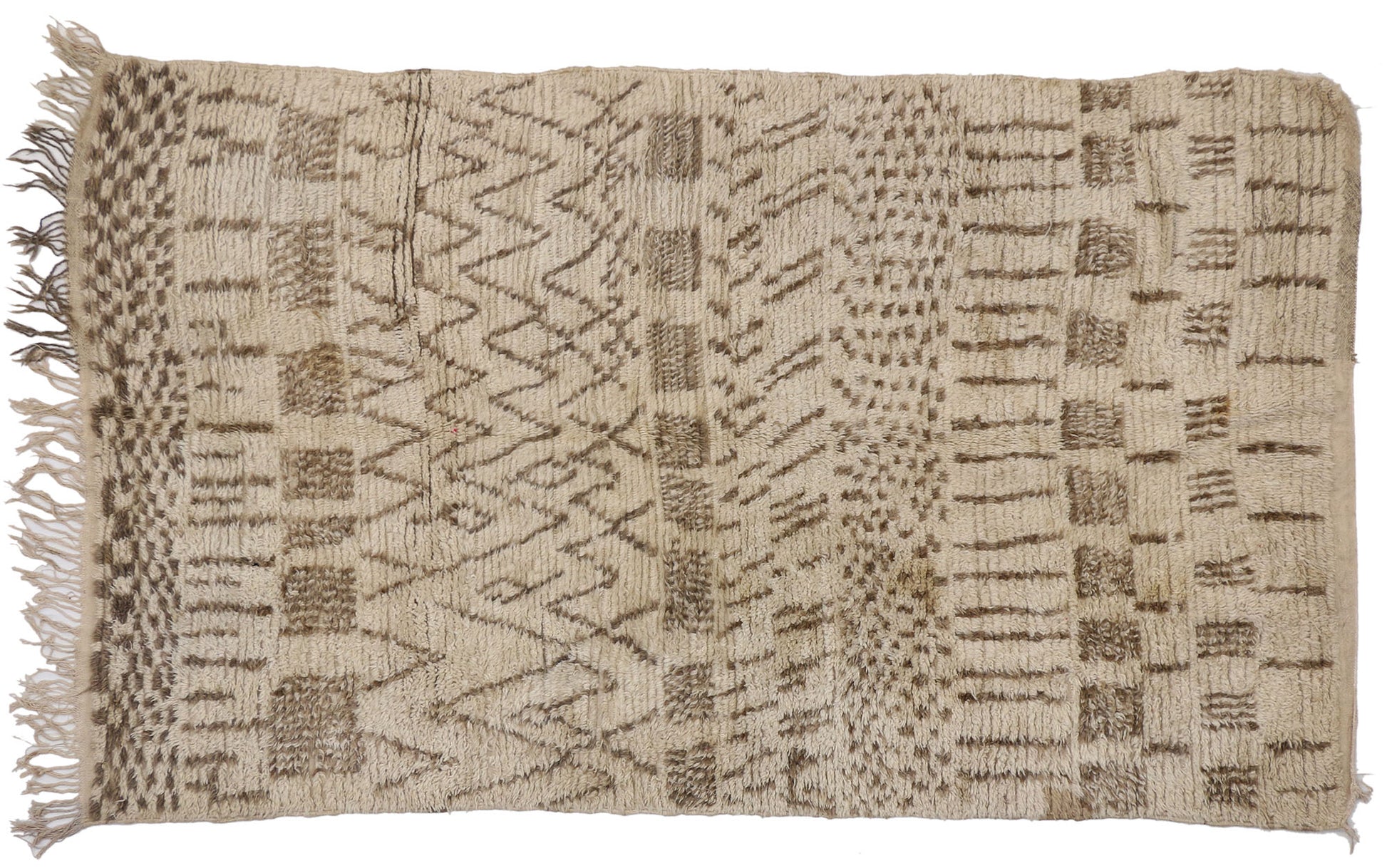 4 x 7 Vintage Moroccan Rug 20588