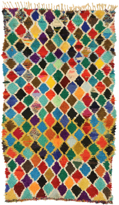 4 x 6 Vintage Moroccan Rug 20589
