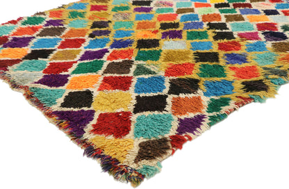 4 x 6 Vintage Moroccan Rug 20589
