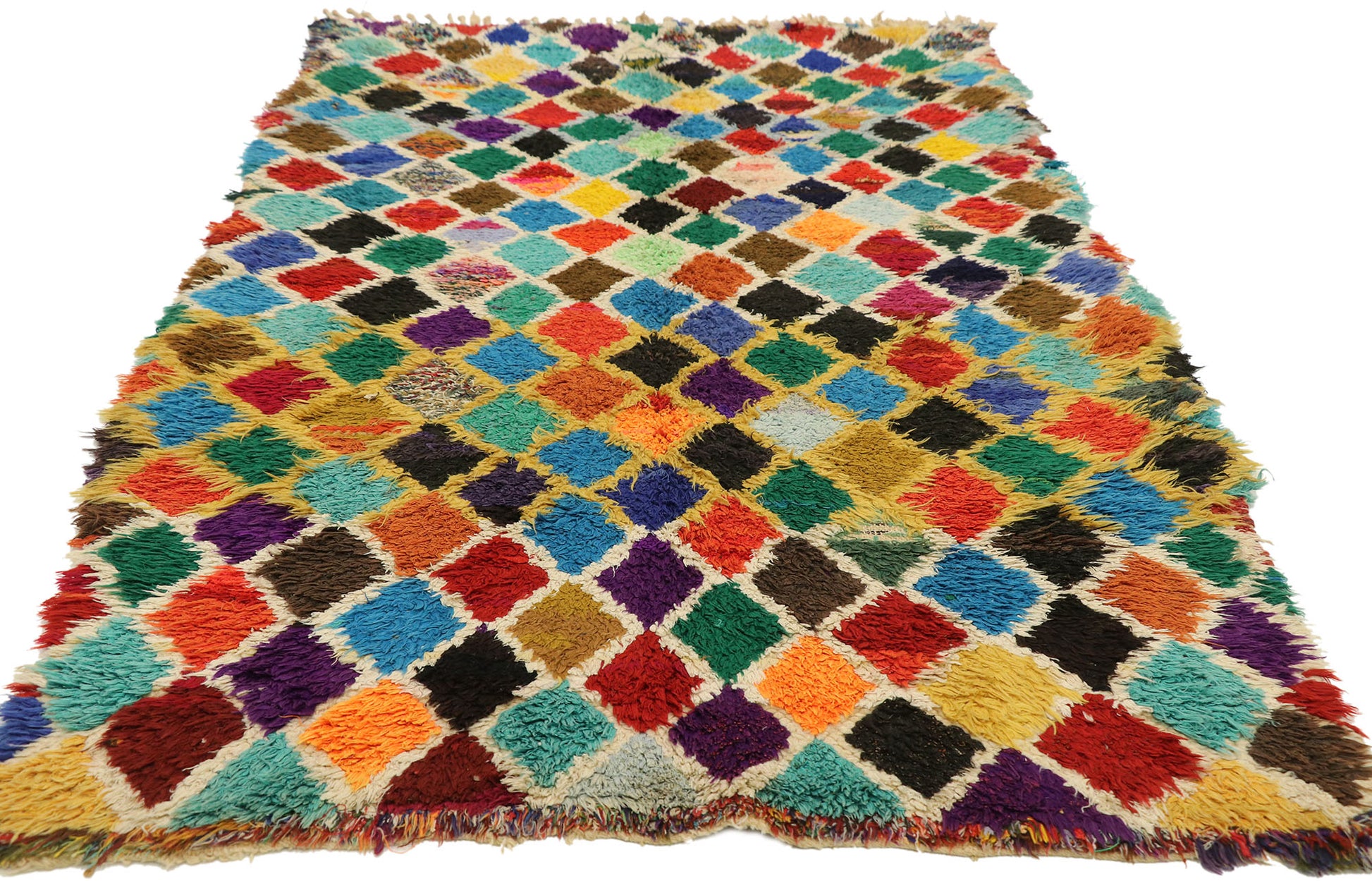 4 x 6 Vintage Moroccan Rug 20589