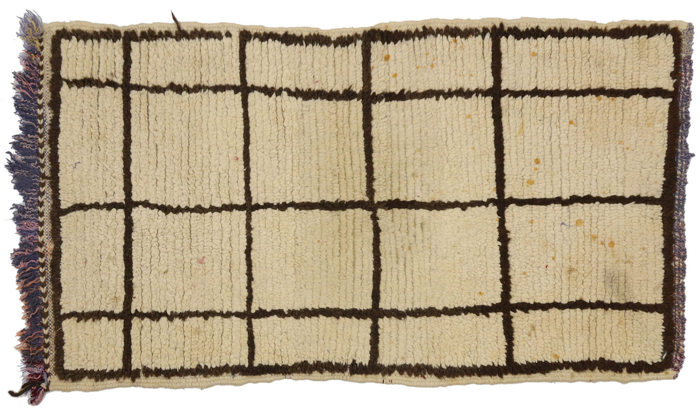 2 x 4 Vintage Moroccan Rug 20590
