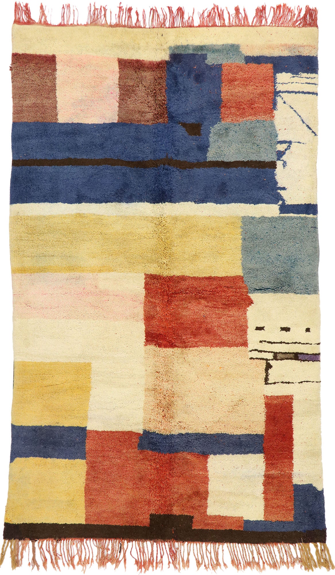 5 x 8 Vintage Moroccan Rug 20592