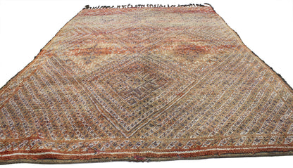 7 x 10 Vintage Moroccan Rug 20597