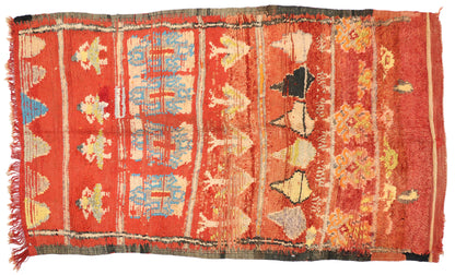 5 x 8 Vintage Moroccan Rug 20599