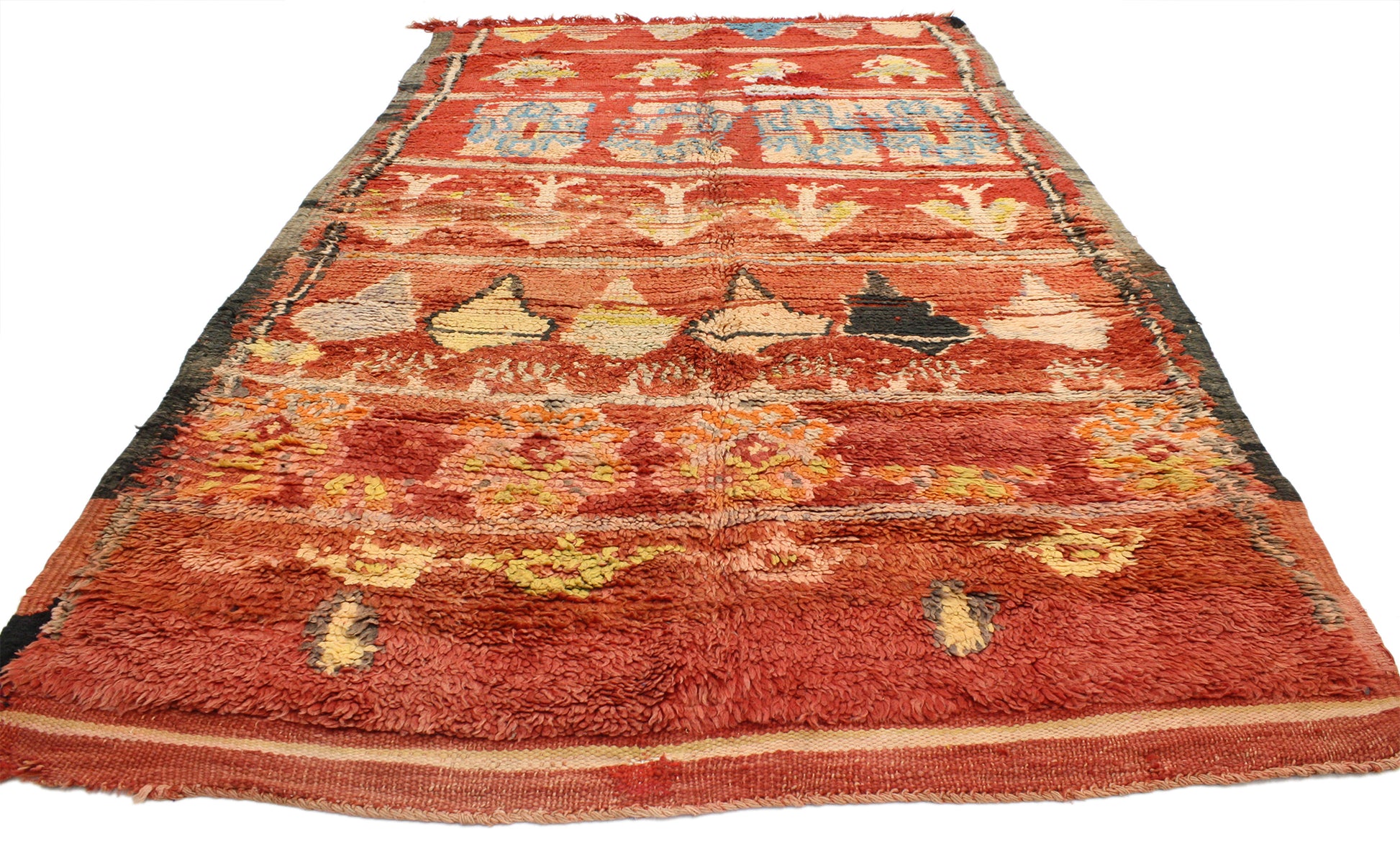 5 x 8 Vintage Moroccan Rug 20599