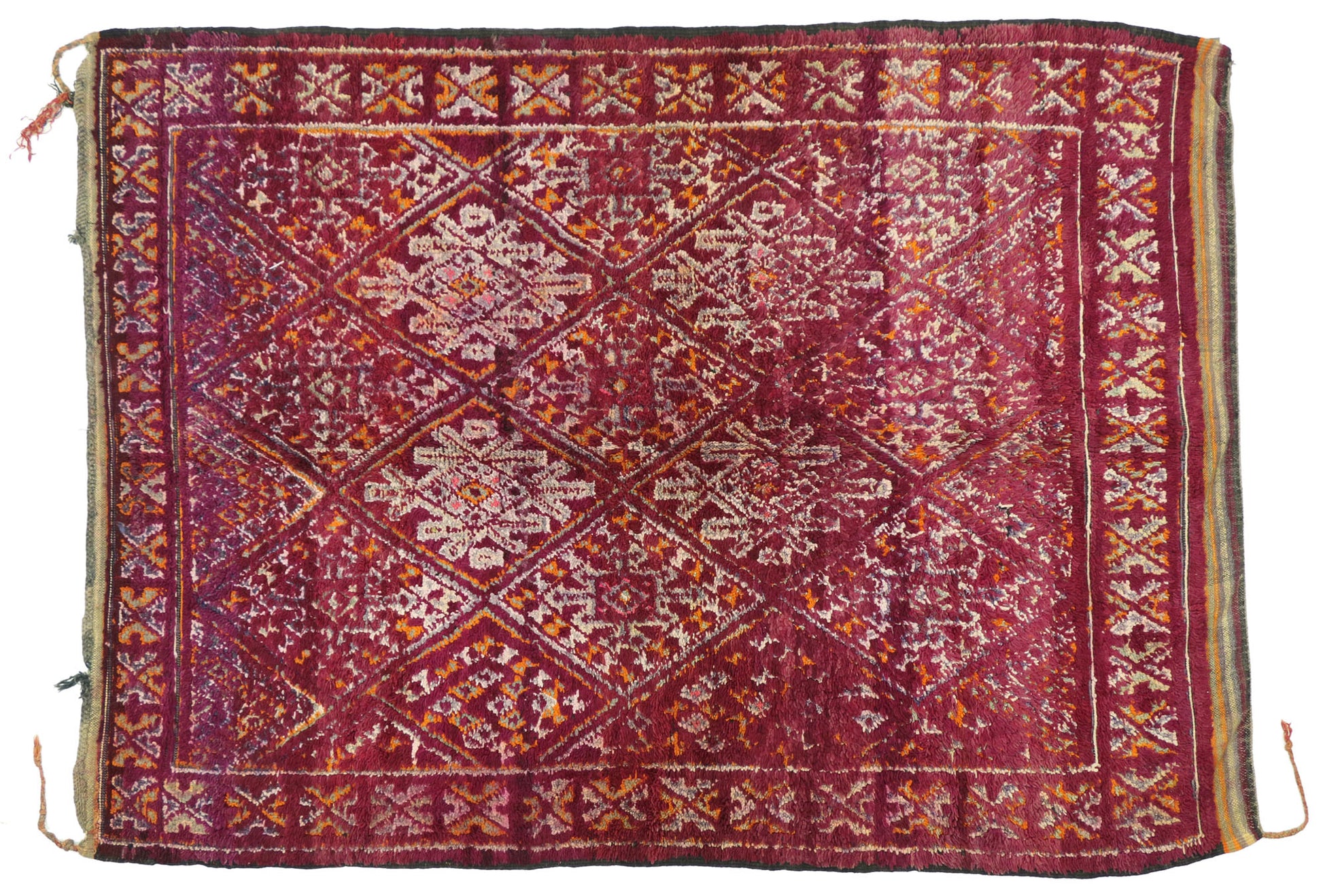 6 x 8 Vintage Moroccan Rug 20603