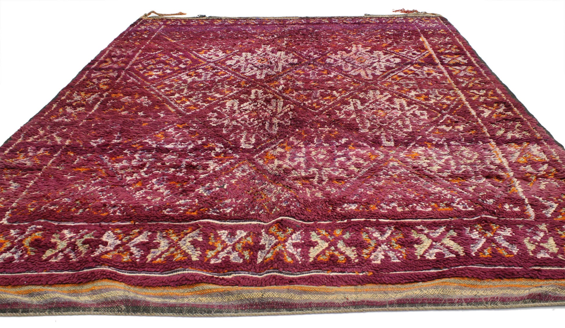 6 x 8 Vintage Moroccan Rug 20603