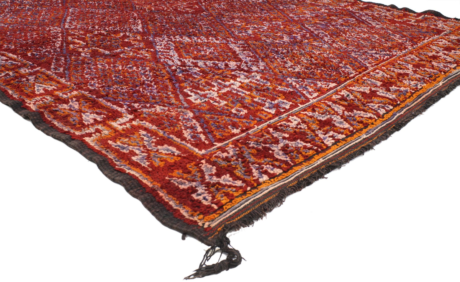 7 x 9 Vintage Moroccan Rug 20605