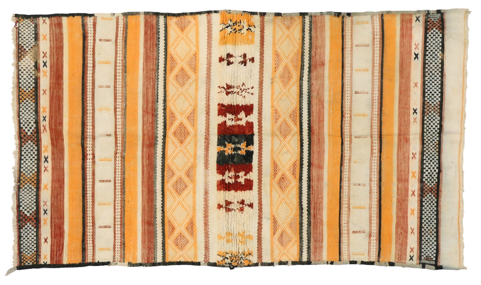 5 x 9 Vintage Moroccan Kilim Rug 20609