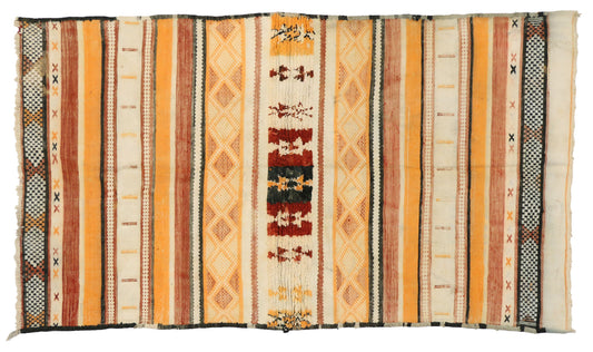 5 x 9 Vintage Moroccan Kilim Rug 20609
