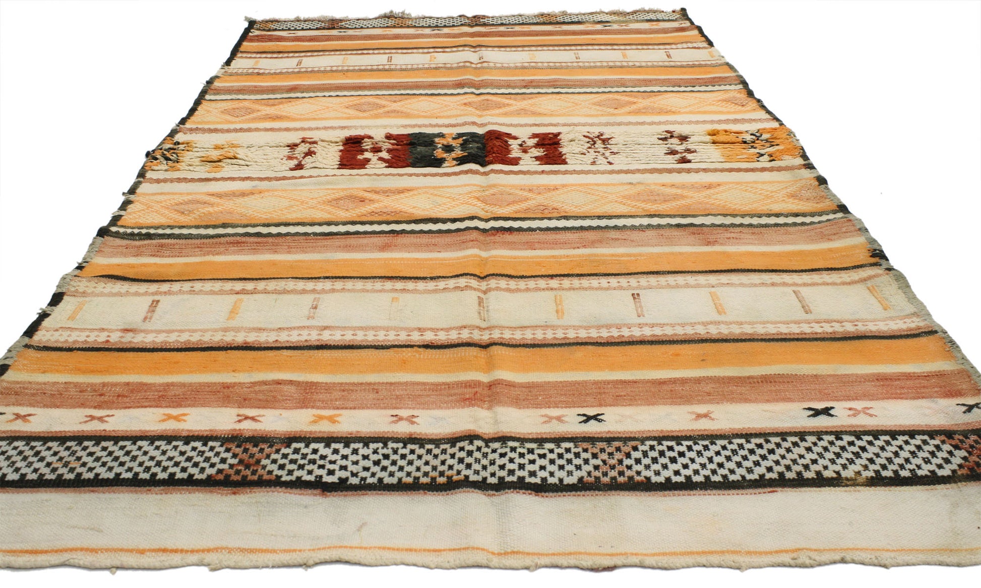 5 x 9 Vintage Moroccan Kilim Rug 20609