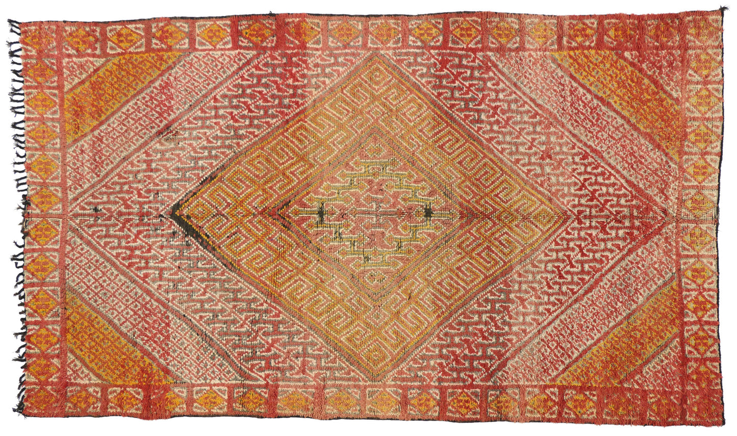 6 x 10 Vintage Moroccan Rug 20610
