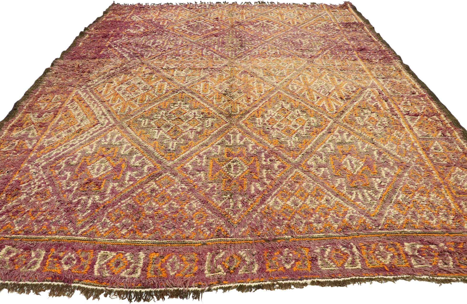 6 x 8 Vintage Moroccan Rug 20611