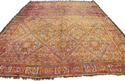 6 x 8 Vintage Moroccan Rug 20611