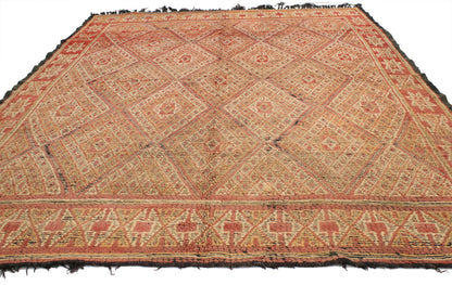 6 x 8 Vintage Moroccan Rug 20615