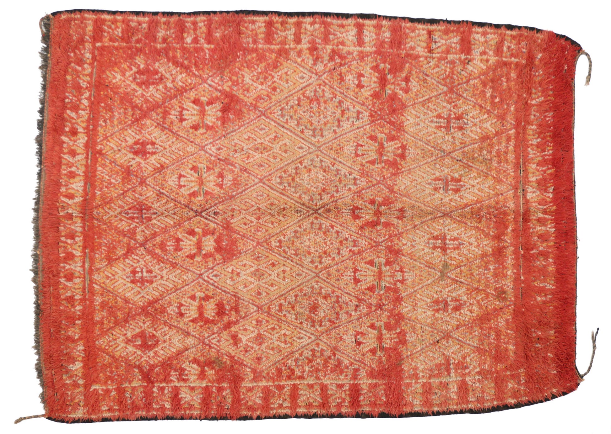 8 x 10 Vintage Moroccan Rug 20618