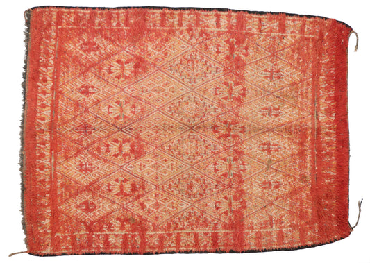 8 x 10 Vintage Moroccan Rug 20618