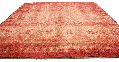 8 x 10 Vintage Moroccan Rug 20618