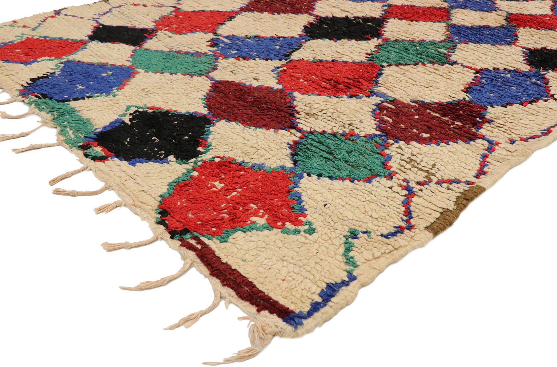5 x 7 Vintage Moroccan Azilal Rug 20619