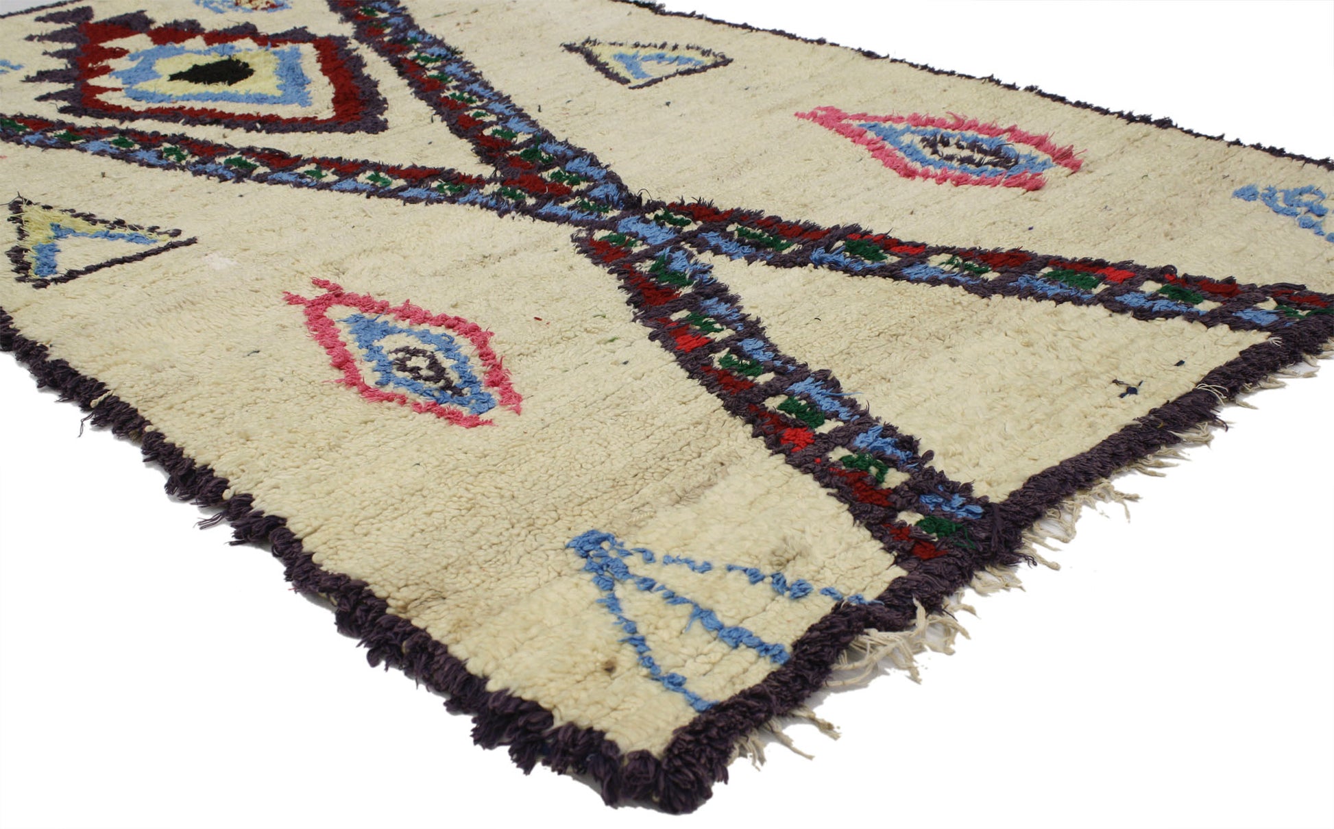 4 x 7 Vintage Moroccan Rug 20620