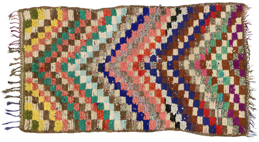 4 x 7 Vintage Moroccan Rug 20621