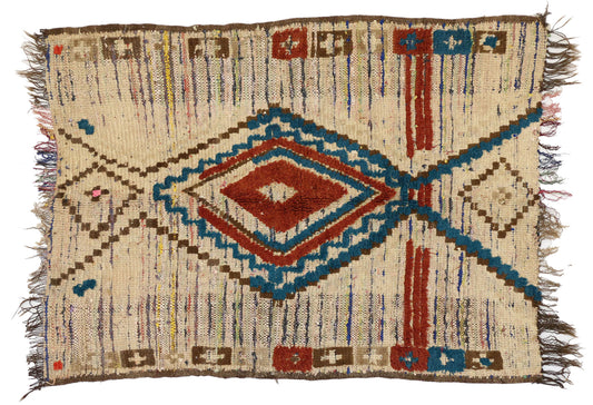 4 x 5 Vintage Moroccan Rug 20623