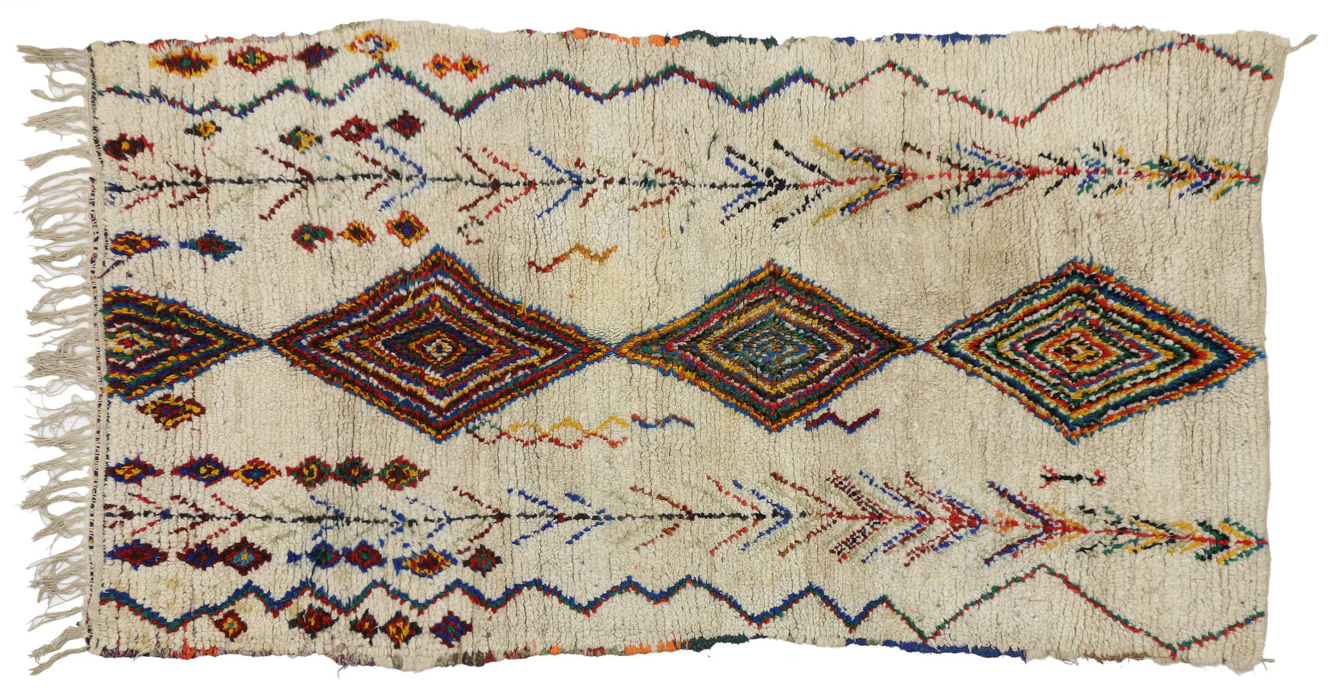 3 x 6 Vintage Moroccan Rug 20624