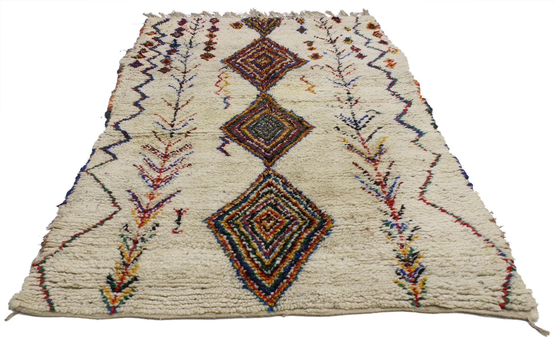 3 x 6 Vintage Moroccan Rug 20624